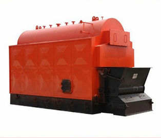 Fully Automatic Wood Pellet Steam Boiler , Biomass Pellet Boiler Coal Straw Fired