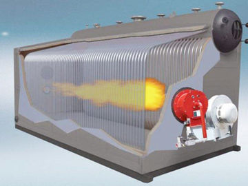 Automatischer Propan-Warmwasserboiler, gasbeheiztzentralheizung 7MW longitudinal